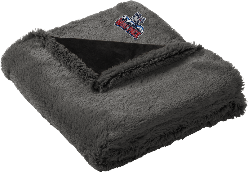 Hartford Jr. Wolfpack Faux Fur Blanket