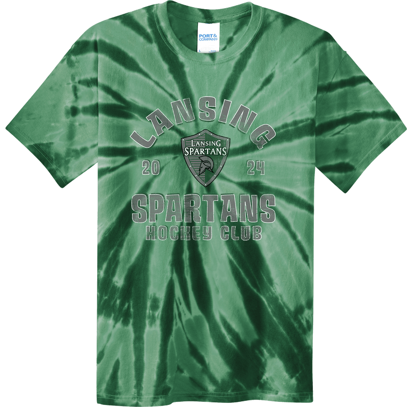 Lansing Spartans Youth Tie-Dye Tee