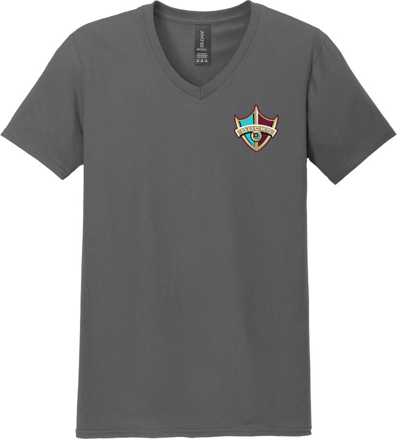 Delaware Ducks Softstyle V-Neck T-Shirt