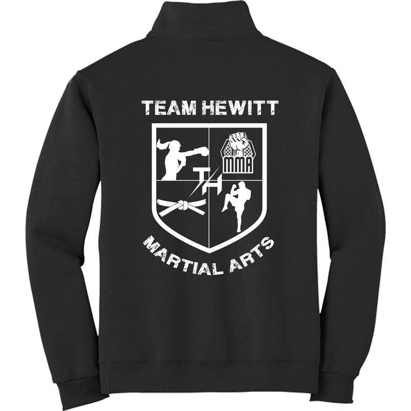 Team Hewitt Martial Arts NuBlend 1/4-Zip Cadet Collar Sweatshirt