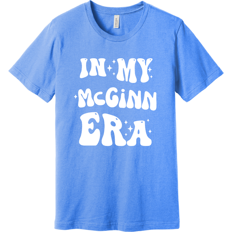 McGinn "In My Era" Unisex Heather CVC Short Sleeve Tee