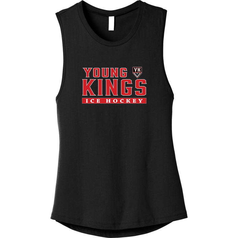 Young Kings Womens Jersey Muscle Tank