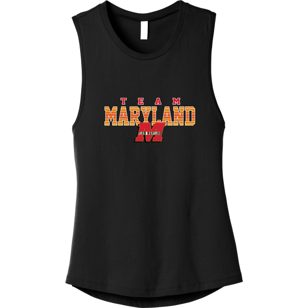 Team Maryland Womens Jersey Muscle Tank