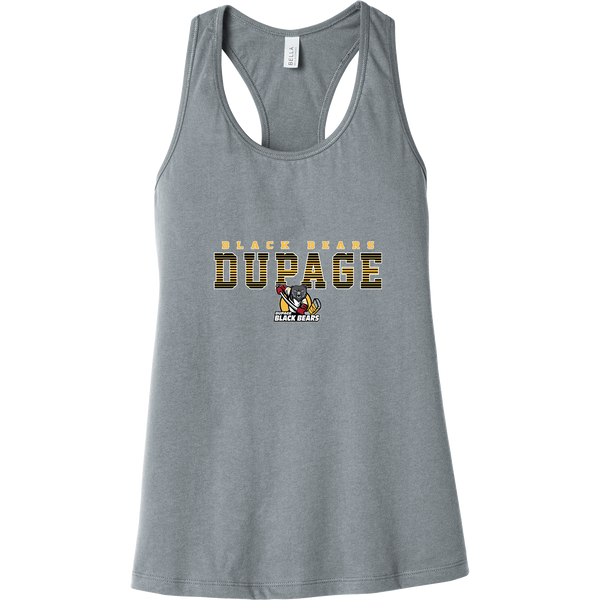 Dupage Black Bears Womens Jersey Racerback Tank