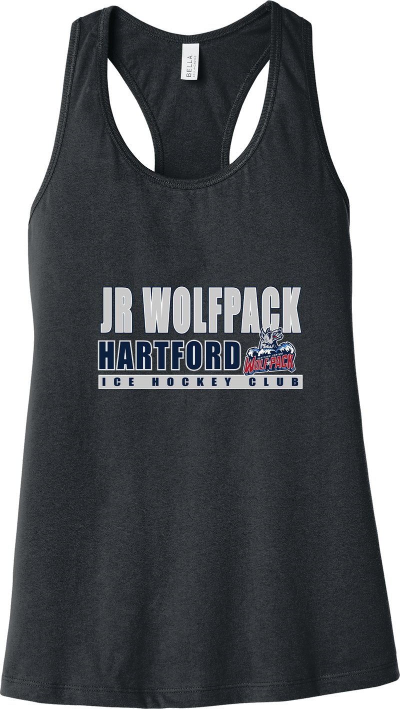 Hartford Jr. Wolfpack Womens Jersey Racerback Tank