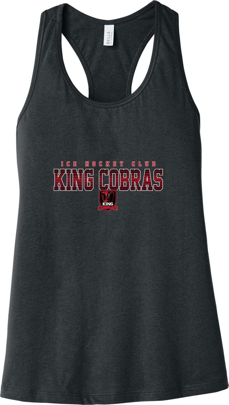 King Cobras Womens Jersey Racerback Tank