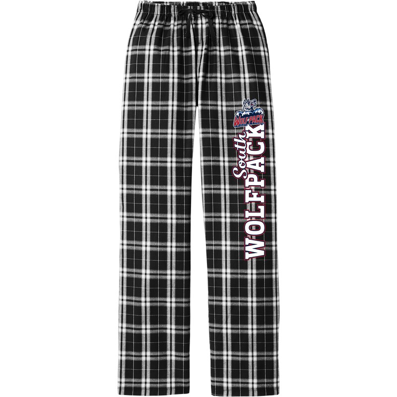 CT Wolfpack South Women's Flannel Plaid Pant