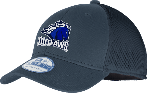 Brandywine Outlaws New Era Youth Stretch Mesh Cap