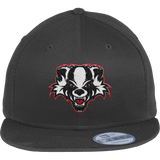 Scary Badgers New Era Flat Bill Snapback Cap