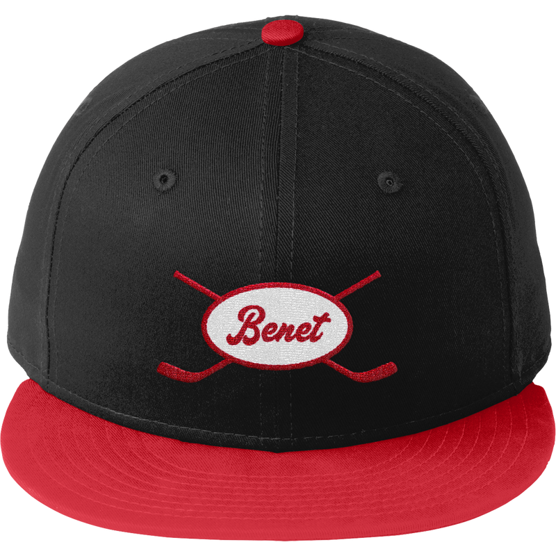 Benet Hockey New Era Flat Bill Snapback Cap
