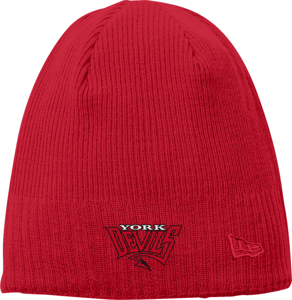 York Devils New Era Knit Beanie