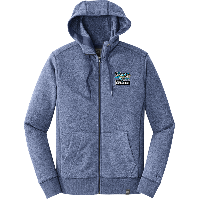 Boca Barracudas New Era French Terry Full-Zip Hoodie