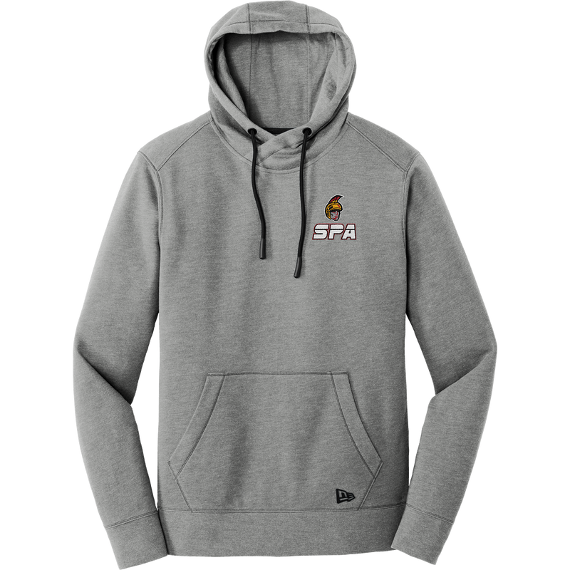 Seacoast Spartans New Era Tri-Blend Fleece Pullover Hoodie