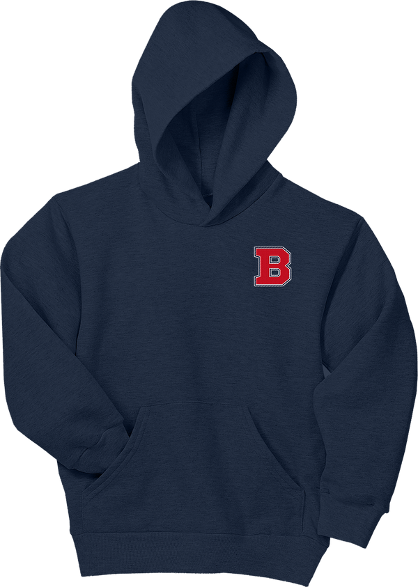 CT Bobcats Youth EcoSmart Pullover Hooded Sweatshirt