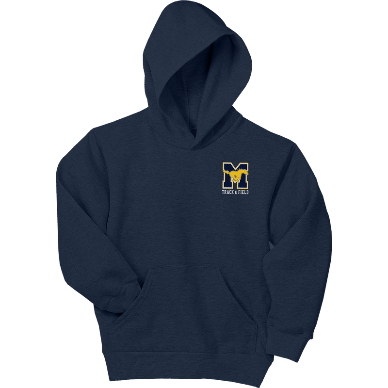 Marlboro Track and Field Youth EcoSmart Pullover Hooded Sweatshirt