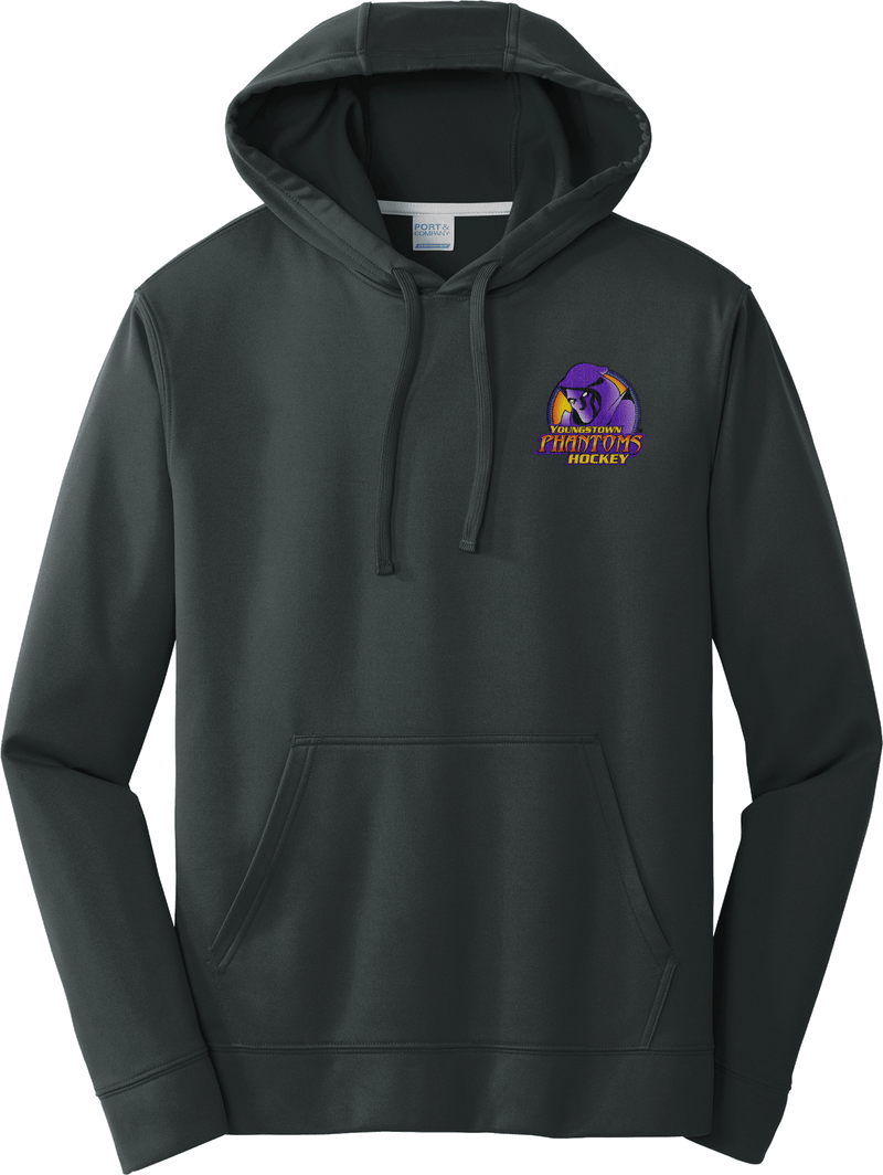 Youngstown Phantoms Performance Fleece Pullover Hooded Sweatshirt