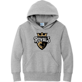 Queen City Royals Youth Core Fleece Pullover Hooded Sweatshirt