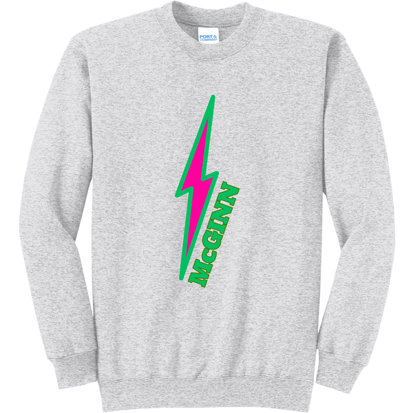 McGinn "Lightning Bolt" Core Fleece Crewneck Sweatshirt