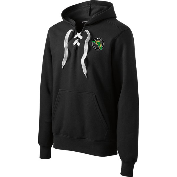 Florida Eels Lace Up Pullover Hooded Sweatshirt