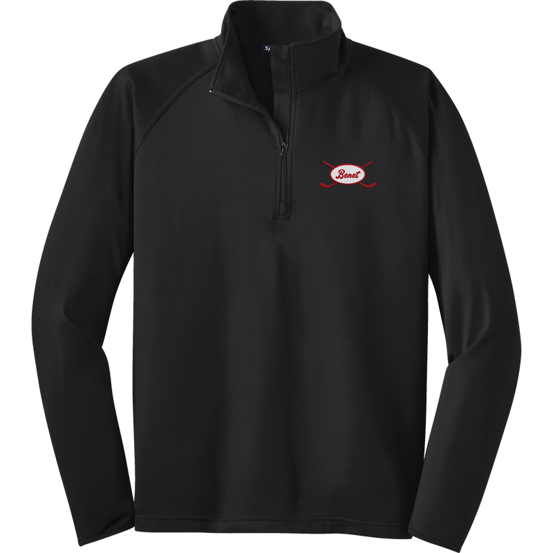Benet Hockey Sport-Wick Stretch 1/4-Zip Pullover
