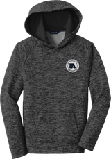 Aspen Aviators Youth PosiCharge Electric Heather Fleece Hooded Pullover