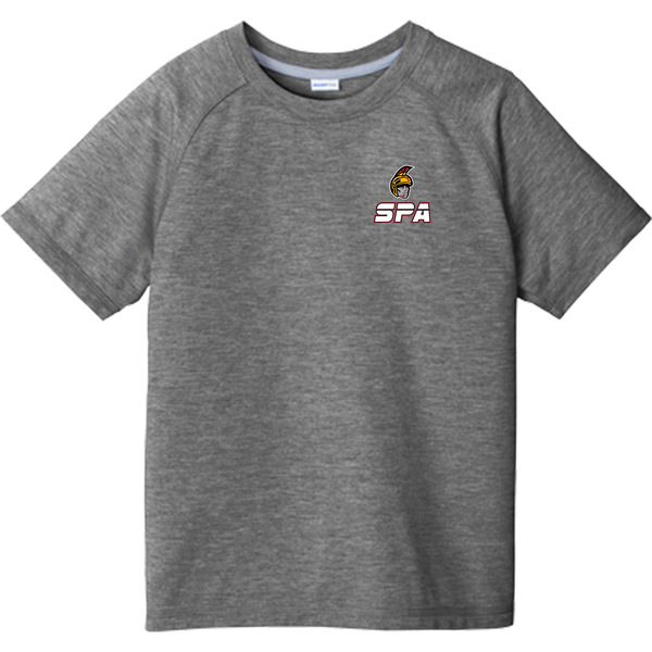 Seacoast Spartans Youth PosiCharge Tri-Blend Wicking Raglan Tee