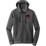 King Cobras New Era Tri-Blend Fleece Full-Zip Hoodie